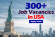 300+ Job Vacancies in USA