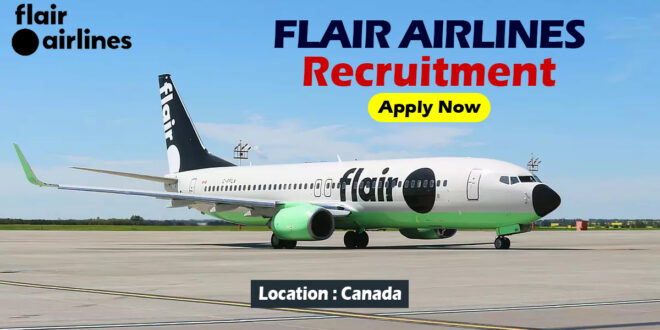 Flair Airlines Jobs in Canada